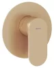 Eleganta falba szüllyesztett csaptelep, egyutas, belső egységgel EL 062.60RGB, rose gold