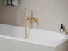 Eleganta falba süllyesztett csaptelep szettel, kétutas, belső egység nélkül EL 065.60RGB.O2.RB07D.+S, rose gold