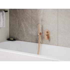   Eleganta falba süllyesztett csaptelep, kétutas, belső egység nélkül EL 065.60RGB.O2.RB07E, rose gold