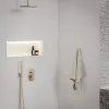 Eleganta falba süllyesztett csaptelep, kétutas, belső egység nélkül EL 065.60RGB.O2.RB07E, rose gold