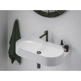   Eleganta álló mosdócsaptelep 220 mm leeresztő nélkül EL 014.20GB, grafit