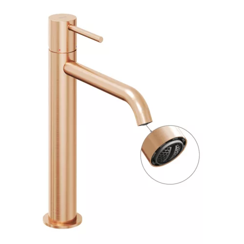 Espirit álló mosdócsaptelep 250 mm leeresztő nélkül ES 014.60RGB, rose gold