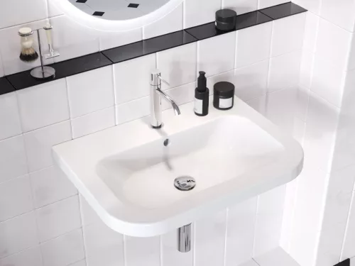 Espirit álló mosdócsaptelep BeCool 190 mm leeresztő nélkül ES 012.01CR, Chrome
