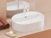 Espirit álló mosdócsaptelep BeCool 190 mm leeresztő nélkül ES 012.11WV, White Velvet
