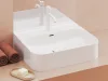 Espirit álló mosdócsaptelep BeCool 190 mm leeresztő nélkül ES 012.11WV, White Velvet