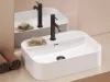Espirit álló mosdócsaptelep BeCool 190 mm leeresztő nélkül ES 012.21GB, grafit