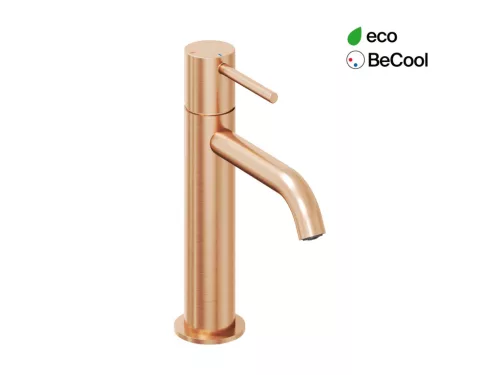 Espirit álló mosdócsaptelep BeCool 190 mm leeresztő nélkül ES 012.61RGB, rose gold