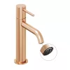 Espirit álló mosdócsaptelep BeCool 190 mm leeresztő nélkül ES 012.61RGB, rose gold