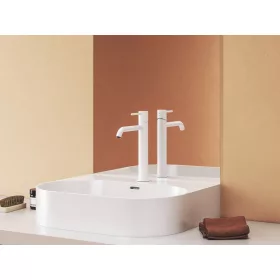   Espirit álló mosdócsaptelep BeCool 250 mm leeresztő nélkül ES 014.11WV, White Velvet