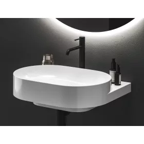   Espirit álló mosdócsaptelep BeCool 250 mm leeresztő nélkül ES 014.21BM, matt fekete