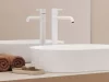 Espirit álló mosdócsaptelep BeCool 340 mm leeresztő nélkül ES 015.11WV, White Velvet