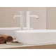 Espirit álló mosdócsaptelep BeCool 340 mm leeresztő nélkül ES 015.11WV, White Velvet