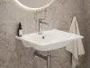 Eleganta álló mosdócsaptelep BeCool 174 mm leeresztő nélkül EL 012.01CR, Chrome