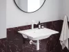 Eleganta álló mosdócsaptelep BeCool 174 mm leeresztő nélkül EL 012.11WV, White Velvet