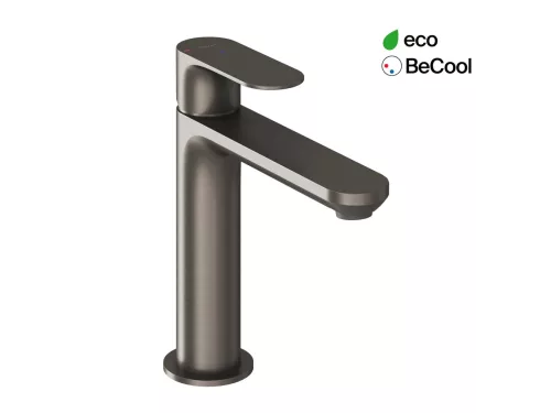 Eleganta álló mosdócsaptelep BeCool 174 mm leeresztő nélkül EL 012.21GB, grafit