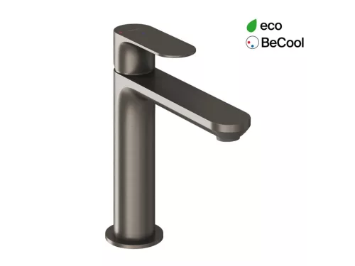 Eleganta álló mosdócsaptelep BeCool 174 mm leeresztő nélkül EL 012.21GB, grafit