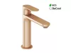 Eleganta álló mosdócsaptelep BeCool 174 mm leeresztő nélkül EL 012.61RGB, rose gold