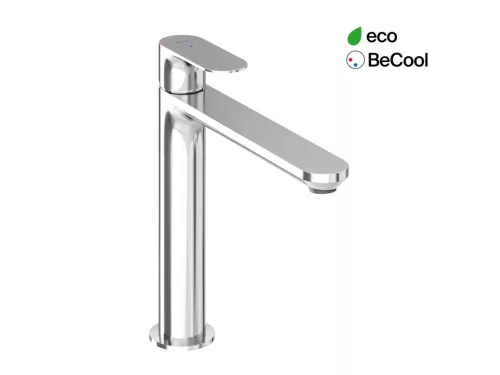 Eleganta álló mosdócsaptelep BeCool 220 mm leeresztő nélkül EL 014.01CR, Chrome