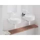 Eleganta álló mosdócsaptelep BeCool 220 mm leeresztő nélkül EL 014.11WV, White Velvet