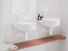 Eleganta álló mosdócsaptelep BeCool 335 mm leeresztő nélkül EL 015.11WV, White Velvet