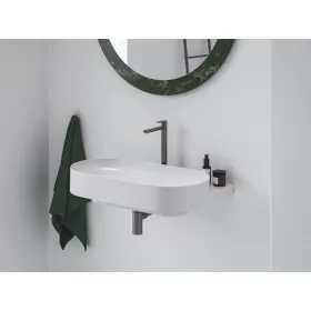   Eleganta álló mosdócsaptelep BeCool 335 mm leeresztő nélkül EL 015.21GB, grafit