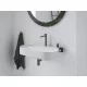 Eleganta álló mosdócsaptelep BeCool 335 mm leeresztő nélkül EL 015.21GB, grafit