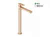 Eleganta álló mosdócsaptelep BeCool 335 mm leeresztő nélkül EL 015.61RGB, rose gold