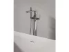 Flat padlón álló kádcsaptelep szettel FL 080.00CR.RB07A, króm