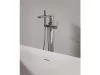Flat padlón álló kádcsaptelep szettel FL 080.00CR.RB07A, króm
