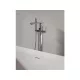 Flat padlón álló kádcsaptelep szettel FL 080.00CR.RB07A, króm