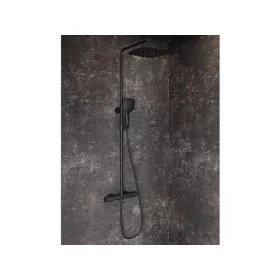  Flat termosztátos zuhanyoszlop szettel FL 091.20BLM, matt fekete