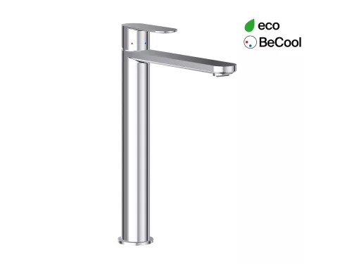 Chrome II mosdócsaptelep BeCool 300 mm lefolyó nélkül CR II 015.01CR, króm