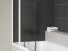 Chrome II kádcsaptelep szett nélkül CR II 022.20BL, fekete