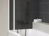 Chrome II kádcsaptelep szett nélkül CR II 022.20BL, fekete