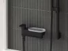 Chrome II kádcsaptelep szett nélkül CR II 022.20BL, fekete