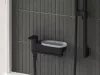 Chrome II kádcsaptelep szett nélkül CR II 022.20BL, fekete