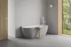 Espirit padlón álló kádcsaptelep szettel ES 080.10WV.RB07G, White Velvet