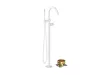 Espirit padlón álló kádcsaptelep szettel ES 080.10WV.RB07G, White Velvet