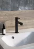 Puri álló mosdócsaptelep leeresztő nélkül 190 mm, PU 014.21BLM, matt fekete