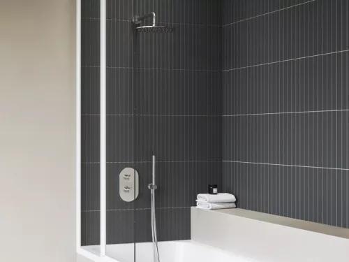Esőztető kör fejzuhany, 250 mm 985.00CR, króm