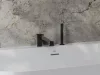 Spring 3-nyílásos kádperem csaptelep zuhanyszettel, SG 026.20BLM, matt fekete