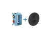 Spring termosztátos 3-utas csaptelep, alaptest nélkül SG 067.20BLM.O3.RB071, matt fekete