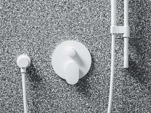 Spring 2-utas falba süllyesztett csaptelep test nélkül, matt fehér SG 065.10WHM.O2.RB072