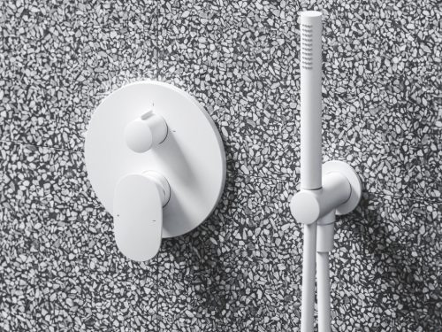 Spring 2-utas falba süllyesztett csaptelep test nélkül, matt fehér SG 065.10WHM.O2.RB072