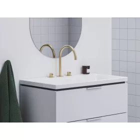   Espirit álló mosdócsaptelep, 3 furatos 270 mm leeresztő nélkül ES 018.60GLB, gold