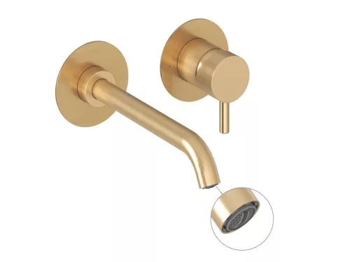 Espirit falba süllyesztett mosdócsaptelep belső egység nélkül ES 019.60GLB.O1.RB07B, gold