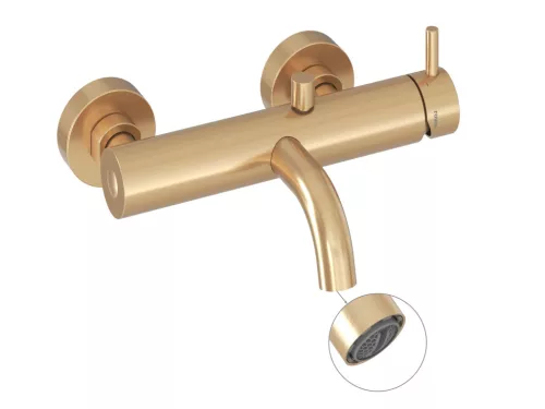 Espirit fali kádcsaptelep zuhanyszett nélkül ES 022.60GLB, gold