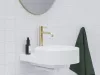 Espirit álló mosdócsaptelep 250 mm leeresztő nélkül ES 014.60GLB, gold