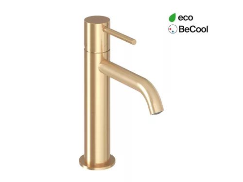 Espirit álló mosdócsaptelep BeCool 190 mm leeresztő nélkül ES 012.61GLB, gold