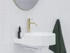 Espirit álló mosdócsaptelep BeCool 250 mm leeresztő nélkül ES 014.61GLB, gold